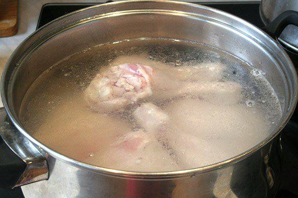 Рецепт Крем-суп из курицы шаг-1