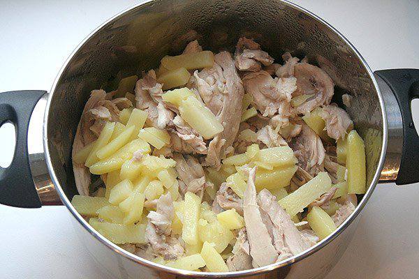 Рецепт Крем-суп из курицы шаг-3