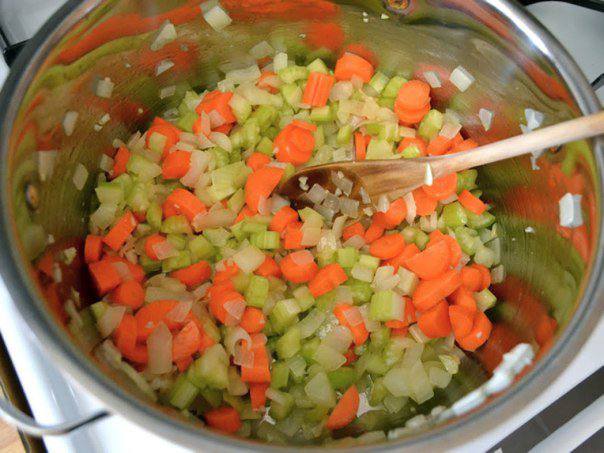Рецепт Куриный суп с лапшой  шаг-2