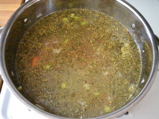 Рецепт Куриный суп с лапшой  шаг-4