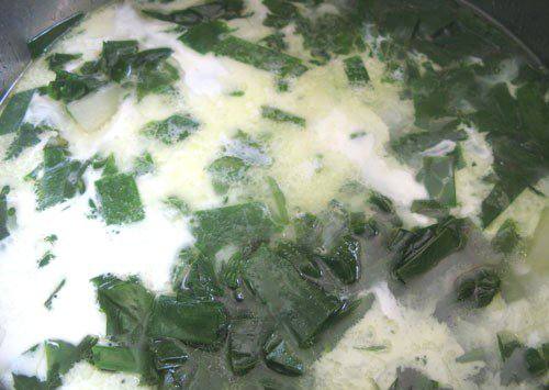 Рецепт Сливочный суп из зеленого лука шаг-3