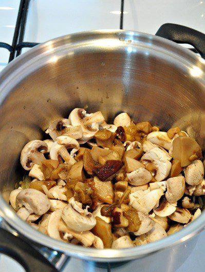 Рецепт Суп-каппучино с грибами шаг-3