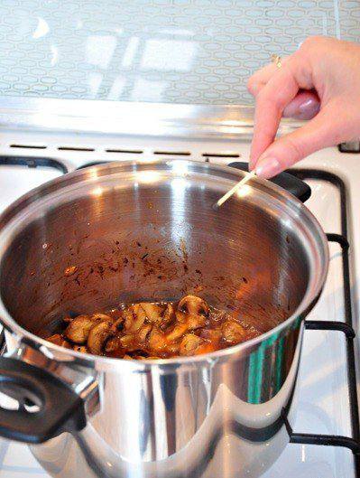 Рецепт Суп-каппучино с грибами шаг-5