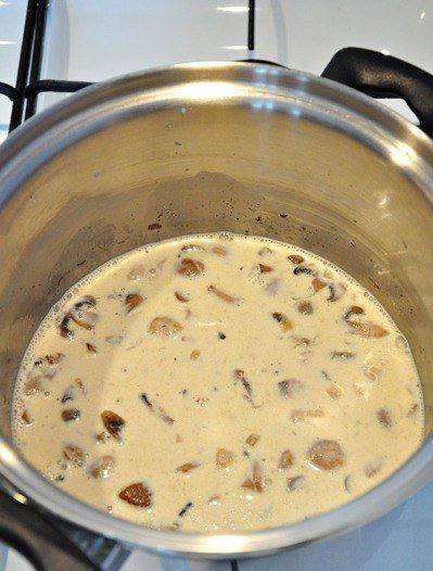 Рецепт Суп-каппучино с грибами шаг-7