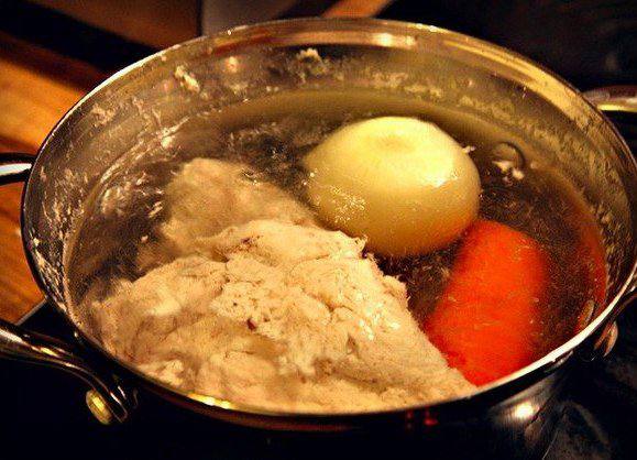 Рецепт Суп-пюре из кукурузы с курицей  шаг-2