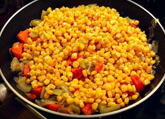 Рецепт Суп-пюре из кукурузы с курицей  шаг-4