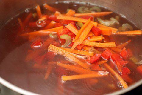Рецепт Суп из фасоли пинто шаг-3