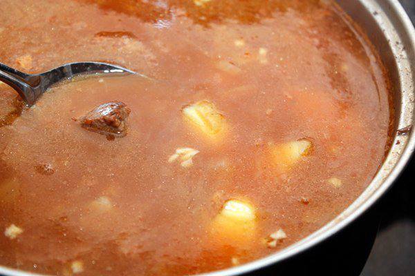 Рецепт Суп из говядины с тмином шаг-7