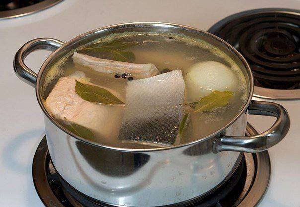Рецепт Суп из лосося  шаг-4