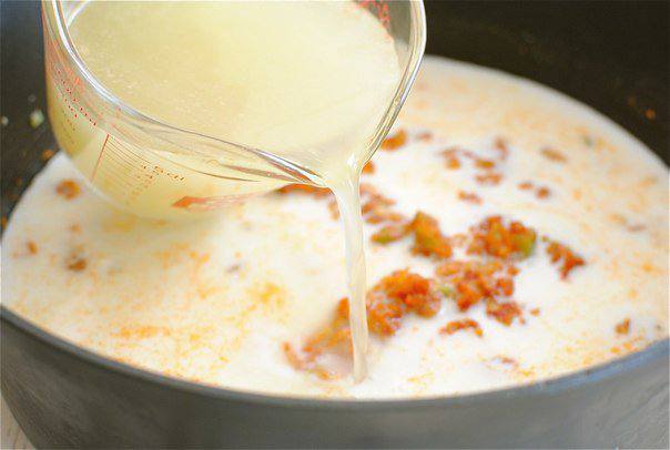 Рецепт Суп с креветками шаг-6
