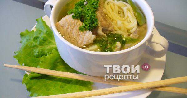 Рецепт Суп с лапшой Готовим Супы Суп с лапшой