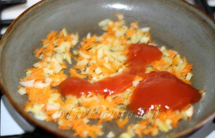 Рецепт Фасолевый суп с мясом и овощами шаг-13
