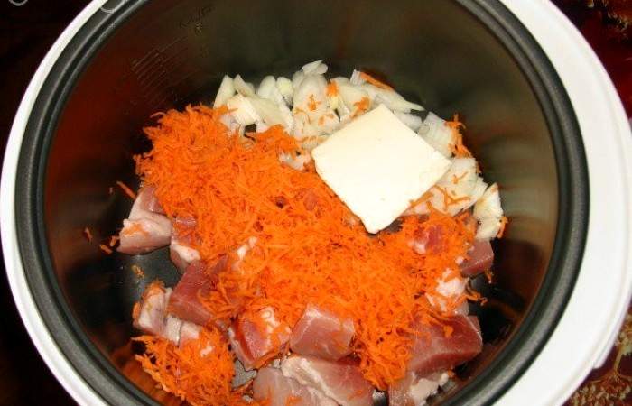 Рецепт Гороховый суп со свининой в мультиварке шаг-1