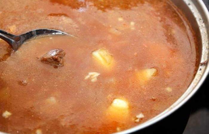 Рецепт Говяжий суп с тмином шаг-7