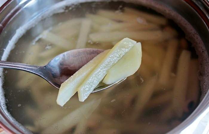 Рецепт Грибной суп с фрикадельками шаг-5