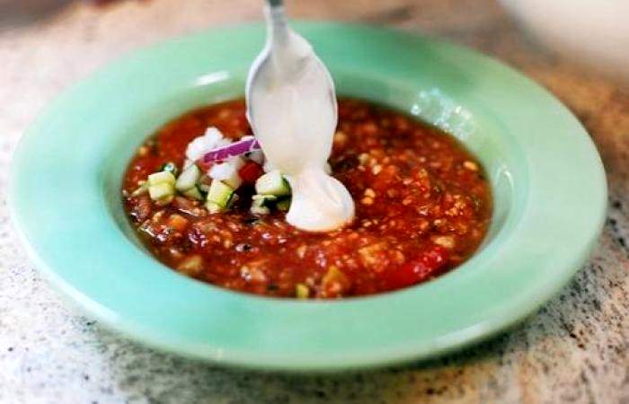 Рецепт Холодный суп «Гаспачо" шаг-16