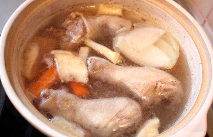 Рецепт Китайский куриный суп шаг-3