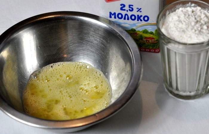 Рецепт Молочный суп с клецками шаг-1