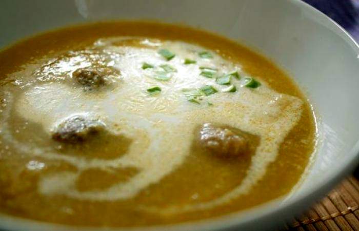 Рецепт Овощной суп с тефтелями шаг-10