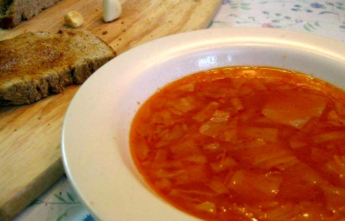 Рецепт Постные щи Готовим Супы Постные щи
