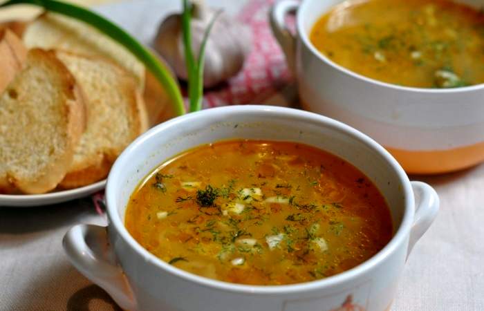 Рецепт Постные щи из квашеной капусты Готовим Супы Постные щи из квашеной капусты