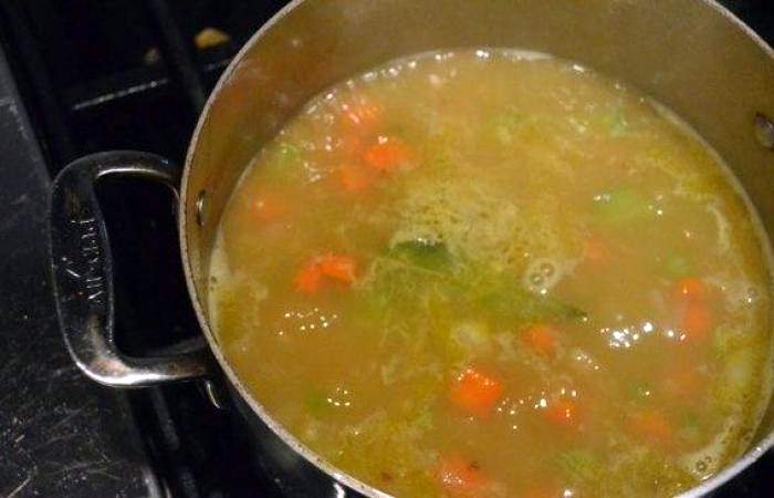 Рецепт Суп-пюре из фасоли и сельдерея шаг-7