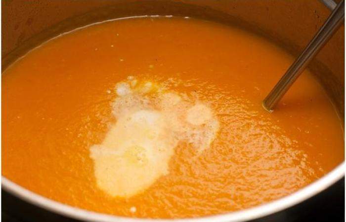 Рецепт Суп-пюре из тыквы со сливками  шаг-4