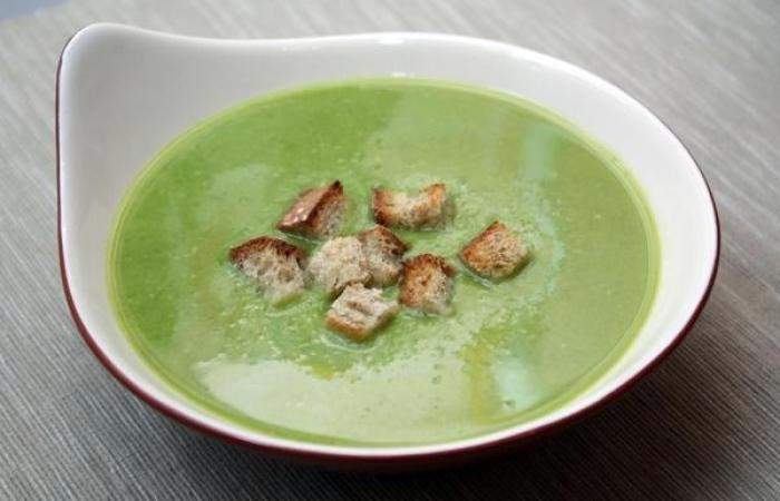Рецепт Суп-пюре из зеленого горошка шаг-8