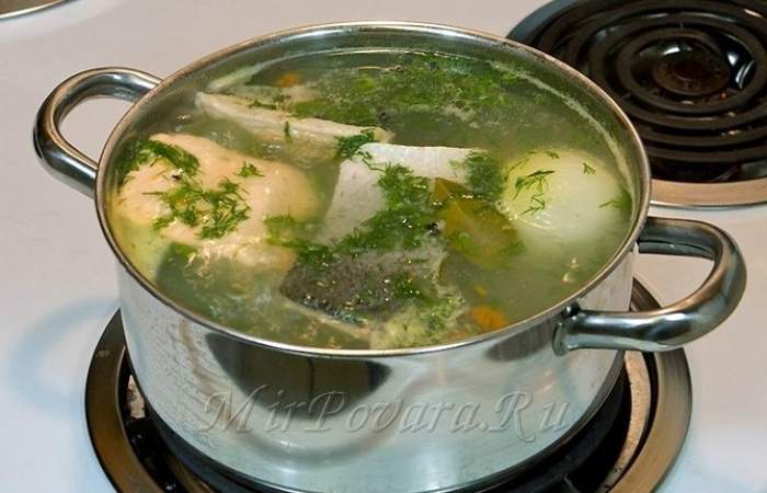 Рецепт Суп из семги шаг-6