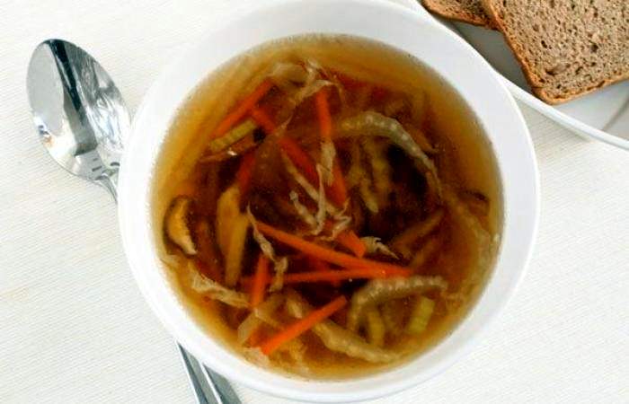 Рецепт Суп с шиитаке шаг-7