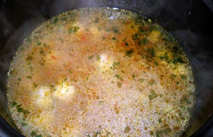 Рецепт Вермишелевый суп с фрикадельками шаг-11