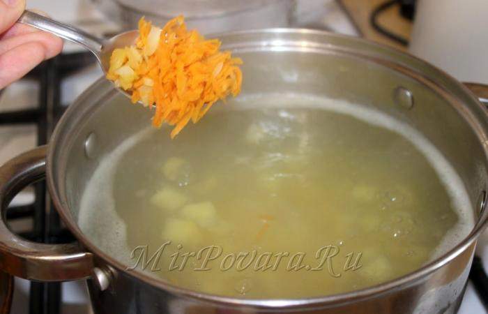 Рецепт Вкусный суп с фрикадельками шаг-9
