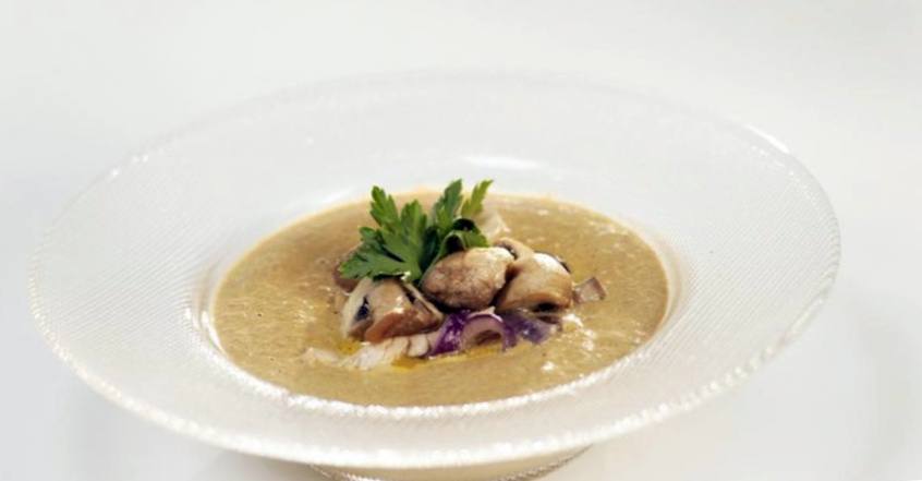 Рецепт Грибной крем-суп с индейкой шаг-3