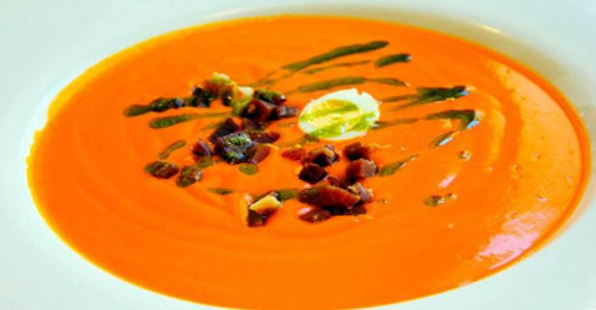 Рецепт Холодный томатный суп «Сальморехо» шаг-1