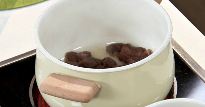 Рецепт Крем-суп из говяжьей печёнки с драниками из пастернака шаг-1