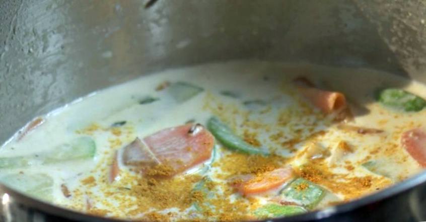 Рецепт Крем-суп из кабачков с картофельными клёцками шаг-3
