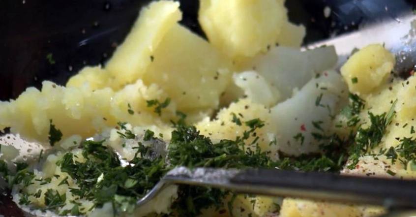 Рецепт Крем-суп из кабачков с картофельными клёцками  шаг-4