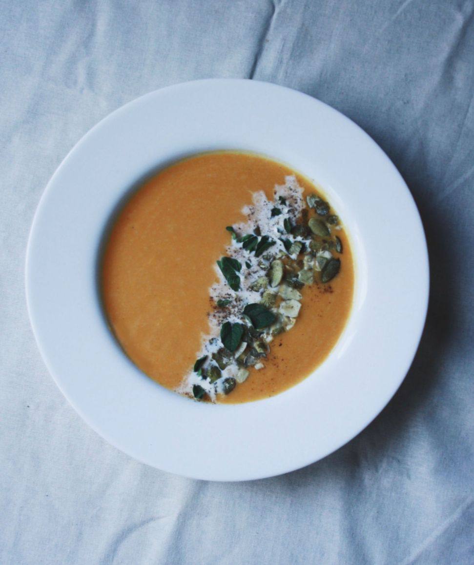 Рецепт Крем-суп из тыквы шаг-1