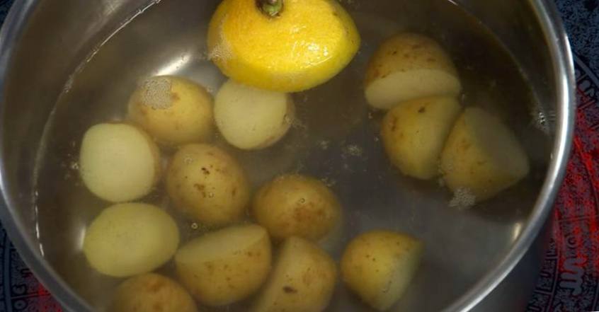 Рецепт Крымский овдух с горячим картофелем шаг-1
