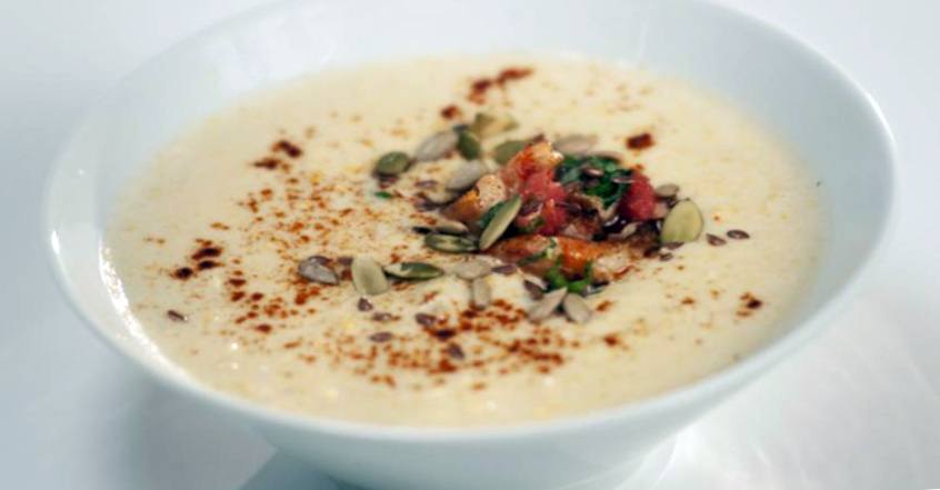 Рецепт Кукурузный суп с креветками шаг-3