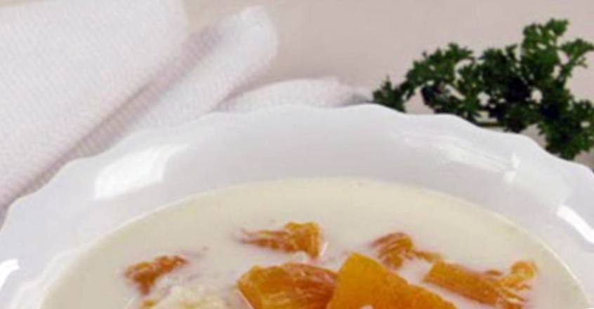 Рецепт Молочный суп с тыквой шаг-1