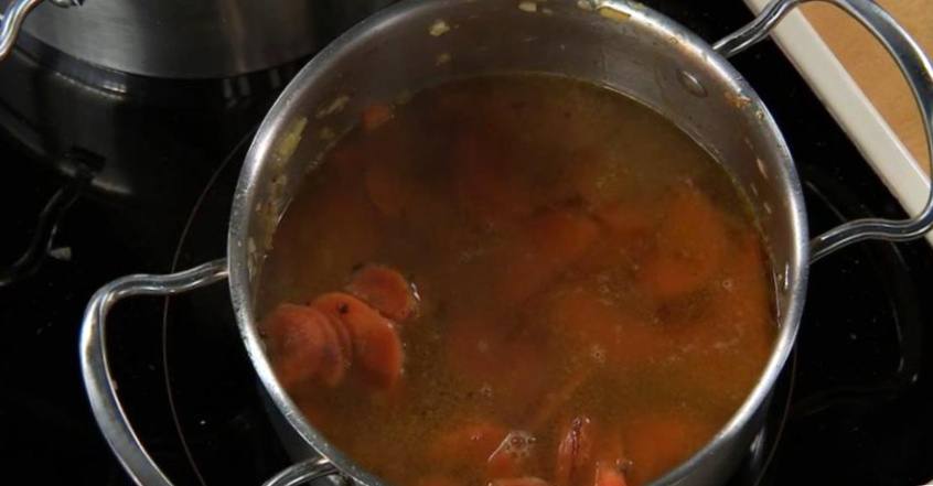 Рецепт Морковный суп с копчёностями  шаг-2