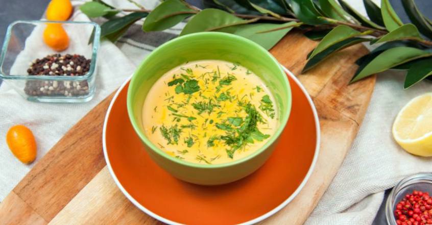 Рецепт Сливочный суп с креветками шаг-1