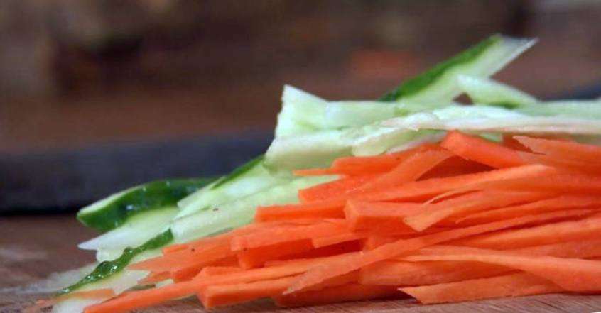Рецепт Суп-пюре из риса и овощные роллы  шаг-4
