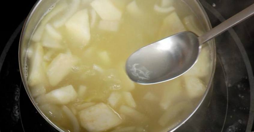 Рецепт Суп из гребешков шаг-3