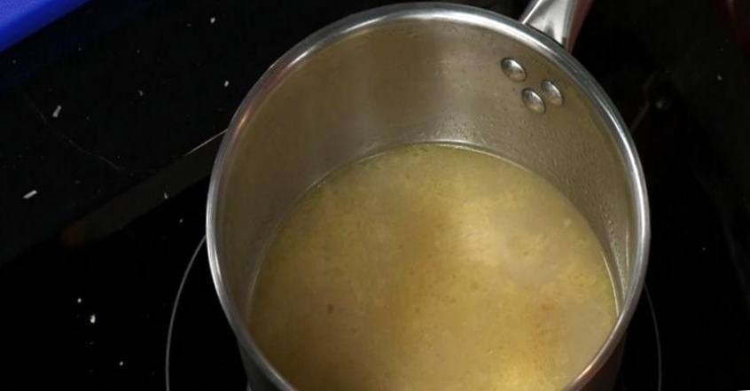 Рецепт Суп из морских гребешков с шампанским  шаг-2