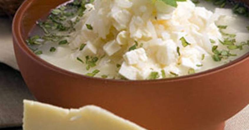 Рецепт Суп из сыра с рисом шаг-3