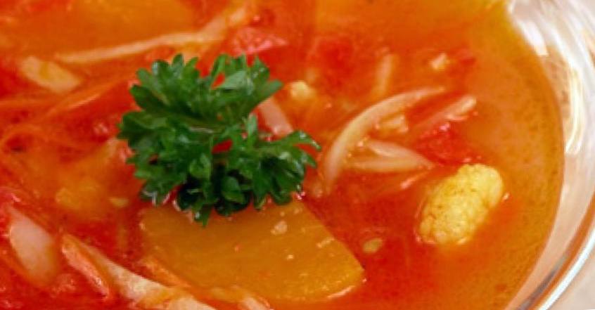 Рецепт Суп овощной шаг-1