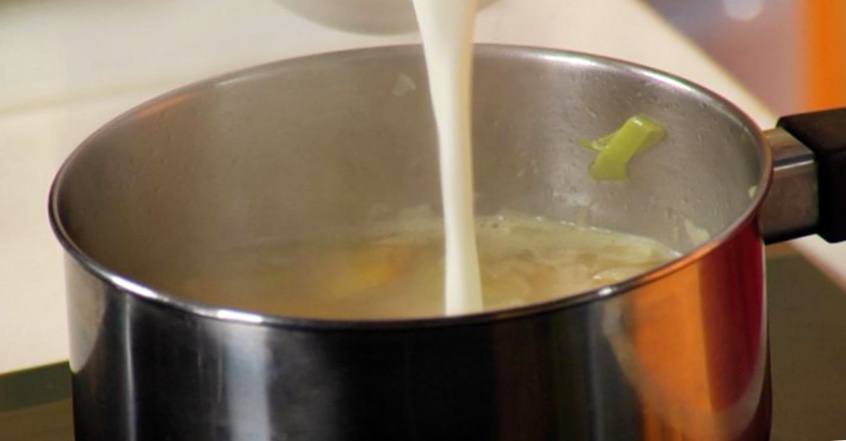 Рецепт Тыквенный суп по-нормандски  шаг-4