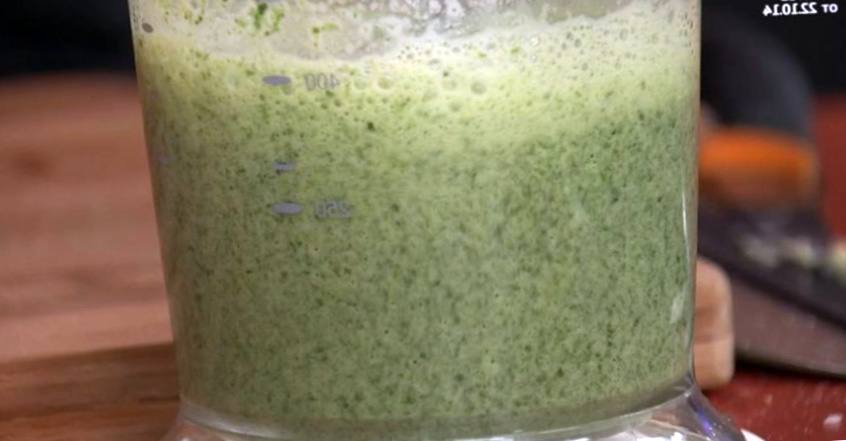 Рецепт Тыквенный суп с зелеными пельмешками  шаг-2
